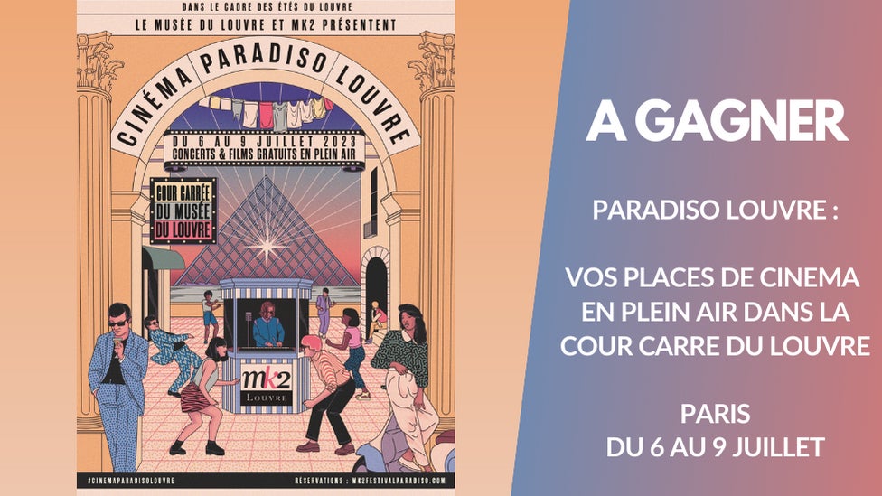 A gagner : vos places pour Paradiso le Festival de cinéma en plein air par mk2 et le…