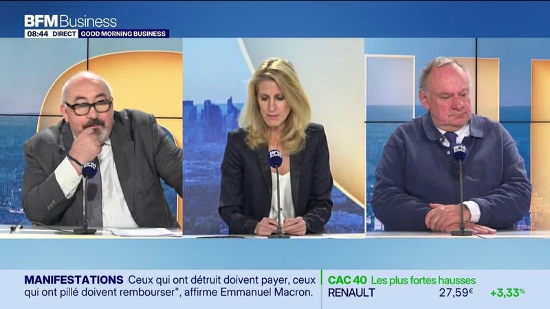 Emmanuel Lechypre face à Jean-Marc Daniel : Emmanuel Macron doit-il démissionner ? - 19/10