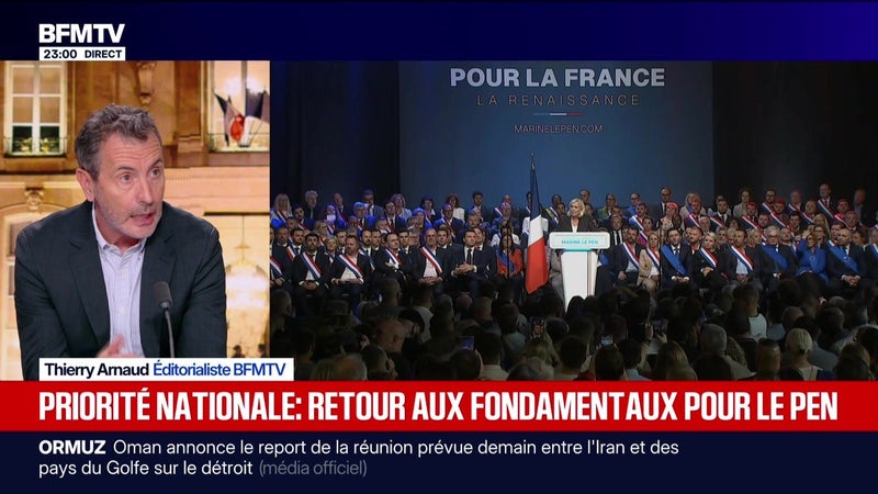 Privilège français : « naturel et juste » pour Le Pen - 13/09