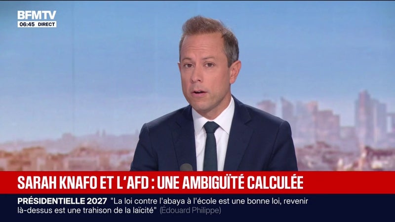 L'ÉDITO POLITIQUE DE GUILLAUME DARET - L'ambiguïté calculée de Sarah Knafo envers l'AfD, le parti d'extrême droite allemand