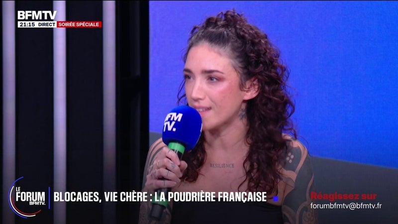 FORUM BFMTV - Mobilisations sociales: "Quand on paie autant d'impôts, on doit savoir manager" les forces de l'ordre, estime Solenn, commerçante