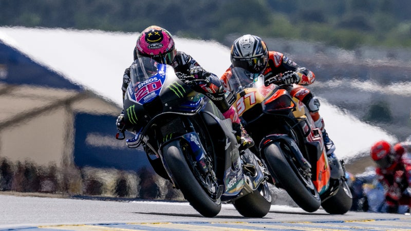 Fabio Quartararo sur le circuit Bugatti 2283580