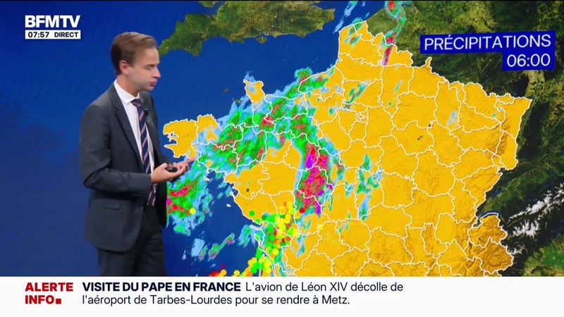 Des averses à l'ouest et une chaleur généralisée toujours présente: la météo du 28 septembre