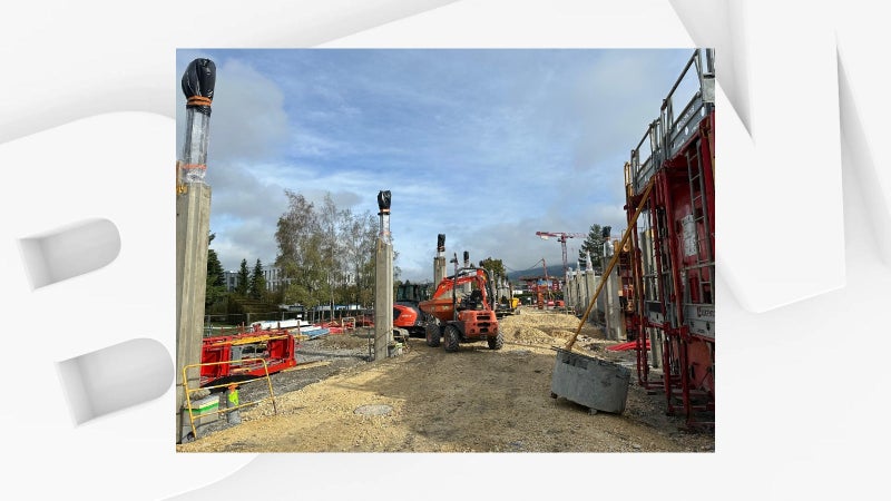 Haute-Savoie: le chantier du futur pôle d'échanges multimodal des Glaisins à Annecy se met en place