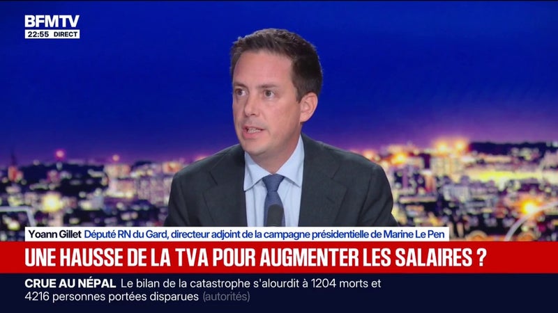 Salaires: "Si la gauche avait les solutions pour que les Français gagnent plus, ça se saurait", estime Yoann Gillet, député RN du Gard