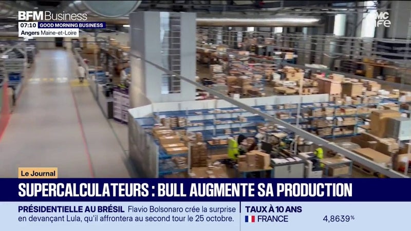 Supercalculateurs : Bull augmente sa production