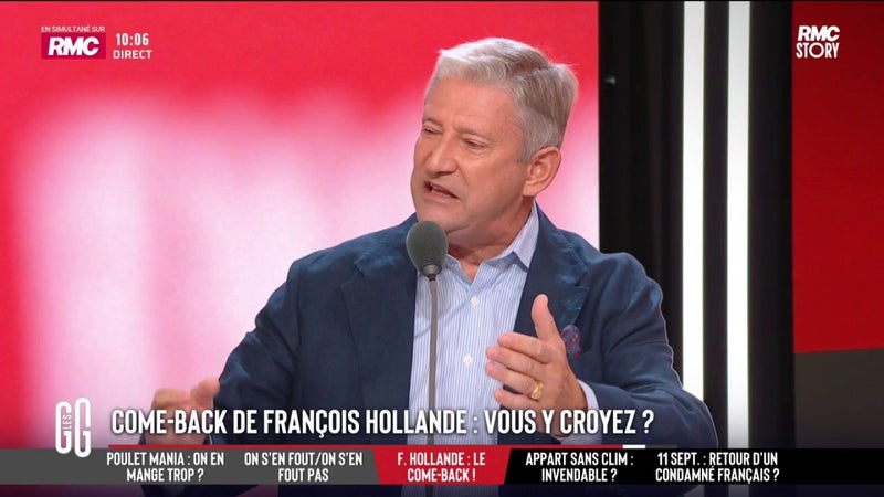 "François Hollande est co-actionnaire de la faillite depuis 40 ans" lâche Emmanuel de Villiers