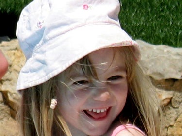 Photo diffusée par la famille McCann en mai 2007 de la petite Maddie McCann
