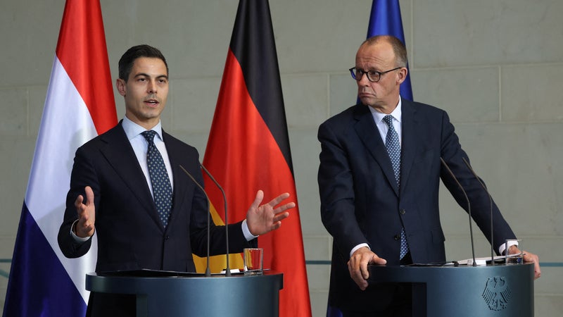 Un budget européen à 2.000 milliards d’euros? Cinq Etats membres, dont l'Allemagne et les Pays-Bas, jugent "simplement pas réaliste" la hausse de 60% proposée par Bruxelles pour la période 2028-2034