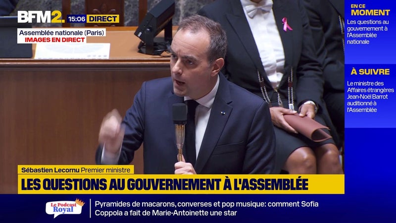 Sébastien Lecornu: "L'ultraviolence a frappé à la porte de ces lycées"