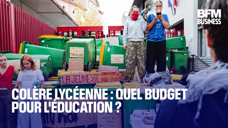 Colère lycéenne : quel budget pour l'Éducation ?