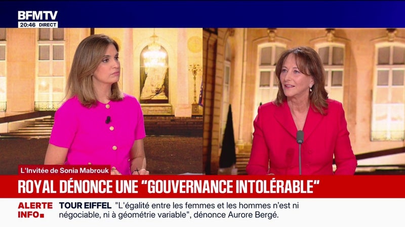 "Toucher aux retraites, c'est toucher à la sécurité de la famille", estime Ségolène Royal, candidate à la primaire socialiste
