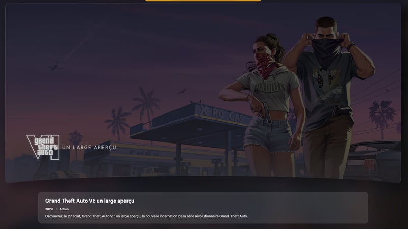Bande-annnonce de GTA VI: la plateforme Netflix subit une panne au moment du lancement
