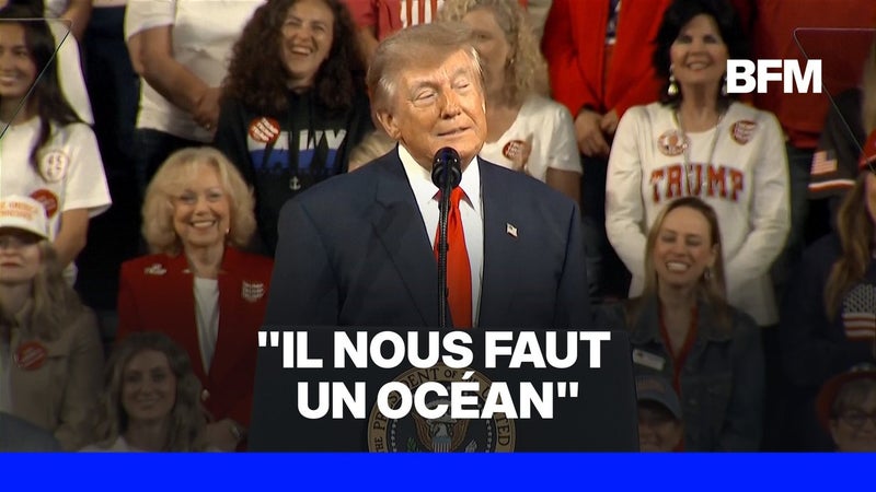 Donald Trump veut rebaptiser un océan à son nom