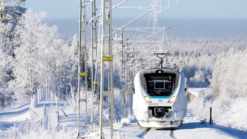 Alstom encore choisi en Suède pour fournir des trains capables de circuler par grand froid et dans 80 cm de neige