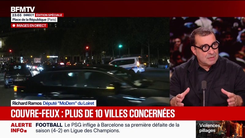 Violences du 17 octobre: "Il faut mettre les moyens pour que plus jamais ça ne se reproduise", estime Richard Ramos, député MoDem du Loiret