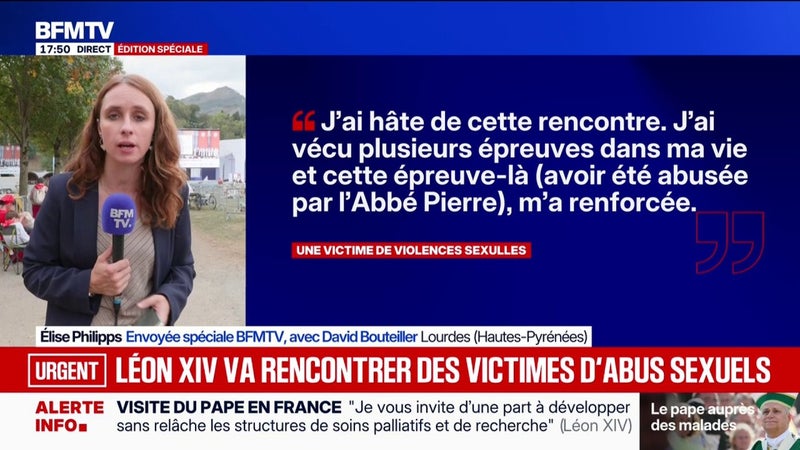 Visite du pape à Lourdes: le souverain pontife va rencontrer des victimes d'abus sexuels ce dimanche