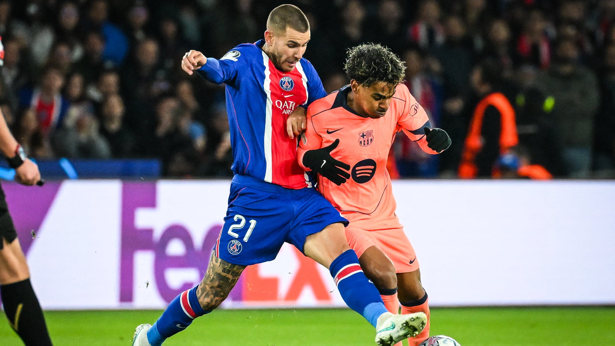 PSG-Barça : les coulisses du pari (gagnant) de relancer Lucas Hernandez pour contenir Lamine Yamal