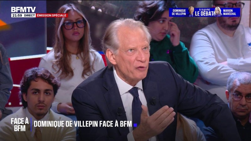 Réforme des retraites: "Il faudra que l'ensemble de la communauté nationale travaille plus", estime Dominique de Villepin, ancien Premier ministre