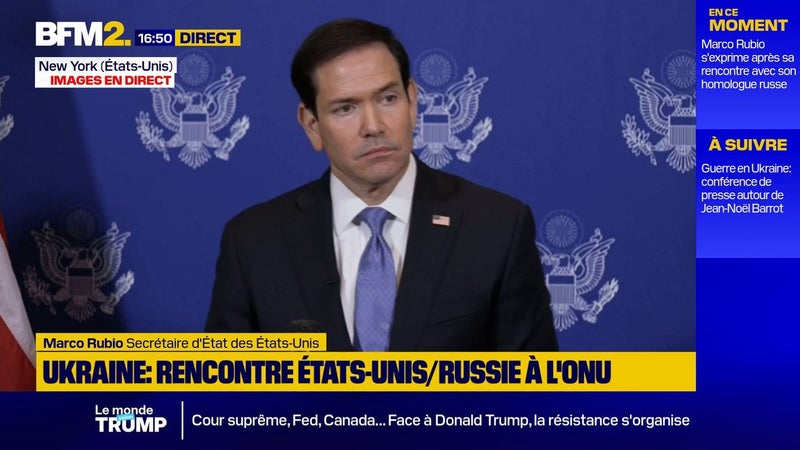 "Cessez-le-feu énergétique" entre l'Ukraine et la Russie: "Cela ne résout pas la guerre", déclare Marco Rubio