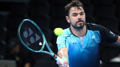 Stan Wawrinka lors de l'ATP 250 de Lyon, le 21 octobre 2026.