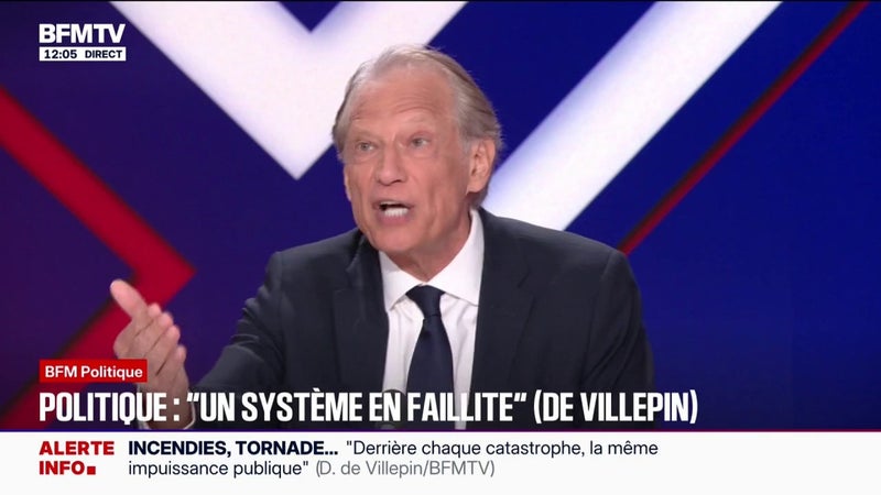 "Nous avons besoin d'une certaine immigration pour faire avancer notre pays", affirme Dominique de Villepin