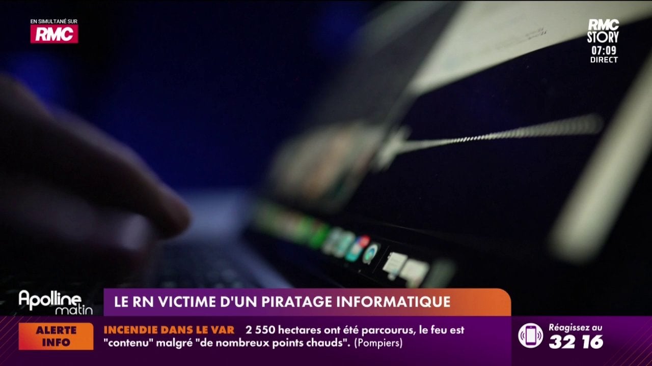 Le RN victime d'un piratage informatique