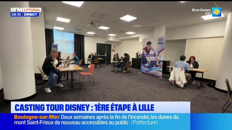 Disney organisait un grand casting à Lille
