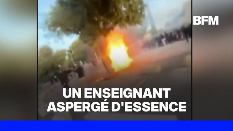 La Ciotat: un enseignant aspergé d'essence en marge des blocages des lycées