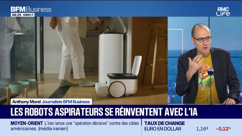 Culture IA : Les robots aspirateurs se réinventent avec l'IA, par Anthony Morel - 02/09