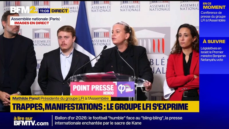 "Nous, nous ne parlons jamais de Raphaël Glucksmann": Mathilde Panot répond à Raphaël Glucksmann
