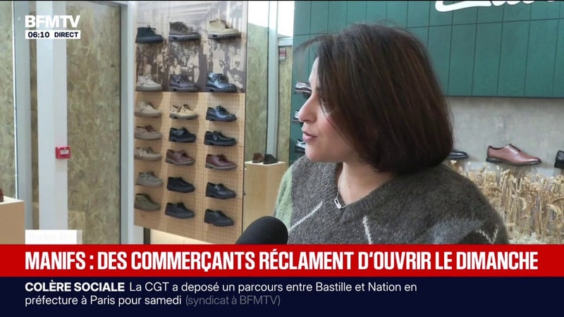 "On sera obligé, pour sauver notre commerce": certains commerçants veulent ouvrir le dimanche pour compenser les pertes lors des manifestations