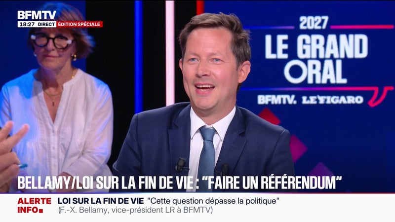 Léon XIV sur les migrants: "Le pape ne dicte pas un programme politique", déclare François-Xavier Bellamy, vice-président des Républicains