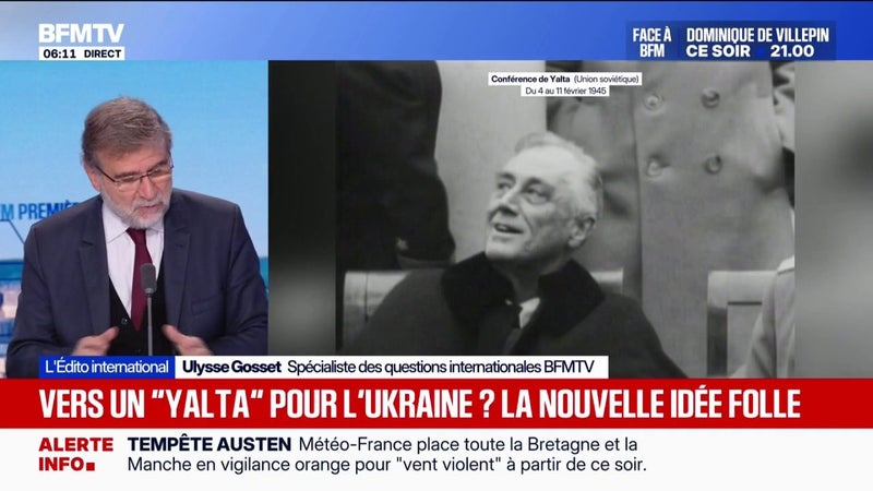 L'ÉDITO INTERNATIONAL - Vers un Yalta pour l'Ukraine?
