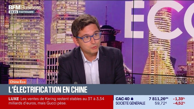 Chine Éco : L'électrification en Chine, par Gilane Barret - 22/10