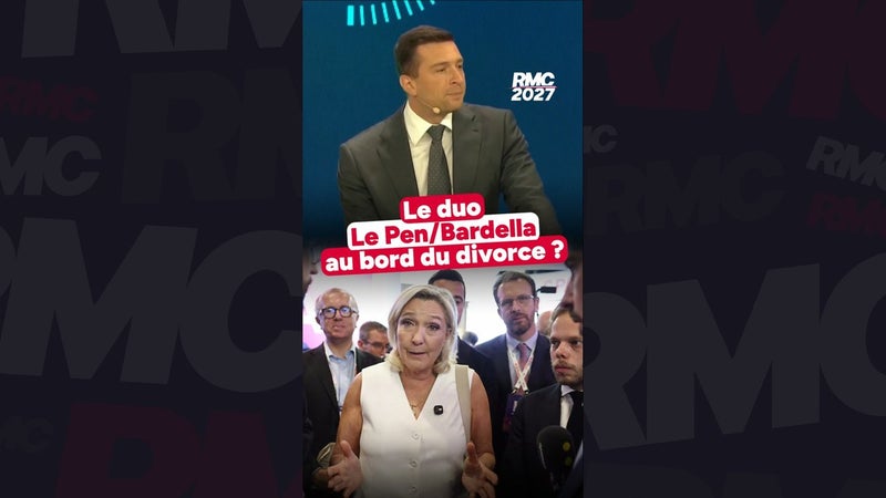 Présidentielle 2027 : le duo Le Pen/Bardella au bord du divorce ?