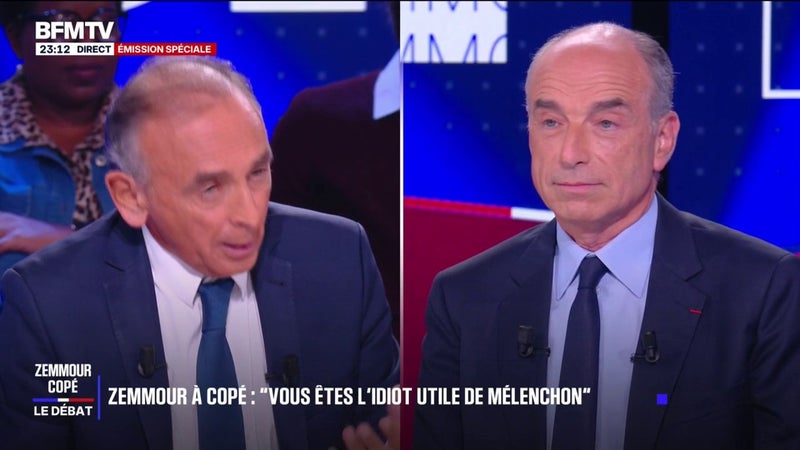 Présidentielle: “Le RN avance masqué et vous vous avancez de manière complètement décomplexée”: Jean-François Copé, ancien ministre, tacle Éric Zemmour