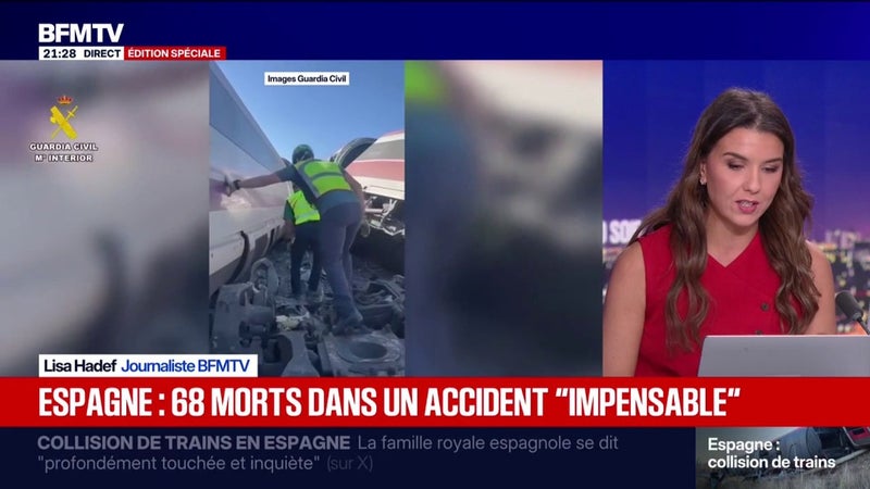 Collision entre deux trains en Espagne: les dernières informations sur le déroulé du drame