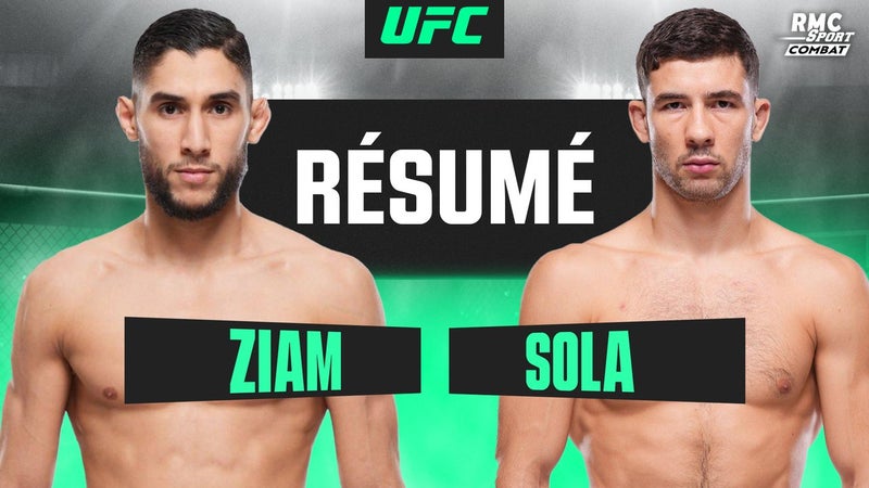 UFC Paris : Un KO DE FOLIE dans le choc franco-français tant attendu entre Ziam et Sola ! (Résumé)