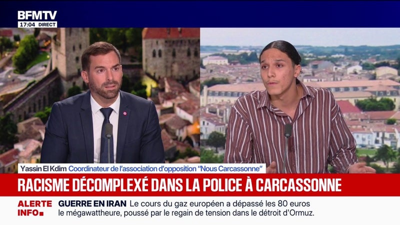 Carcassonne: "Depuis l'élection de Christophe Barthès, il y a une vraie libération de la parole raciste", juge Yassin El Kdim, de l'association "Nous Carcassonne"