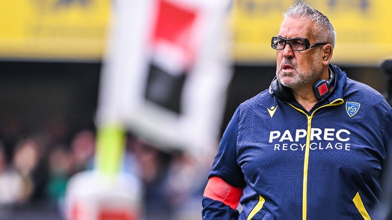 Clermont: "À un moment donné, calmos", la réponse sèche d'Urios aux critiques contre ses joueurs