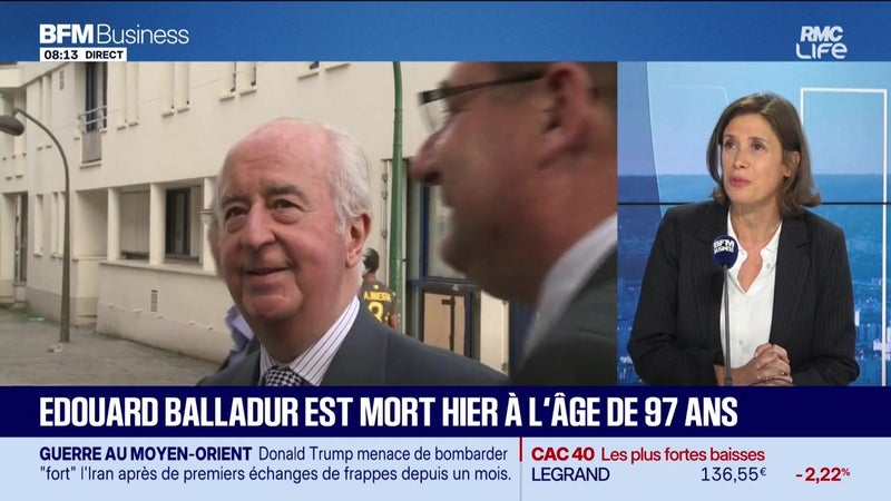 La tribune politique : Édouard Balladur est mort hier à l'âge de 97 ans - 01/09
