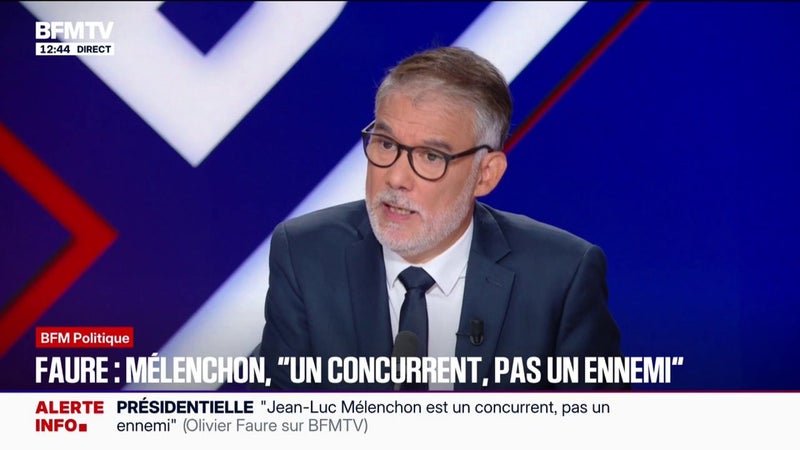 Olivier Faure, Premier secrétaire du Parti socialiste et candidat à la primaire socialiste: "François Hollande ne cherche pas à rassembler la gauche, il veut rassembler beaucoup plus large"