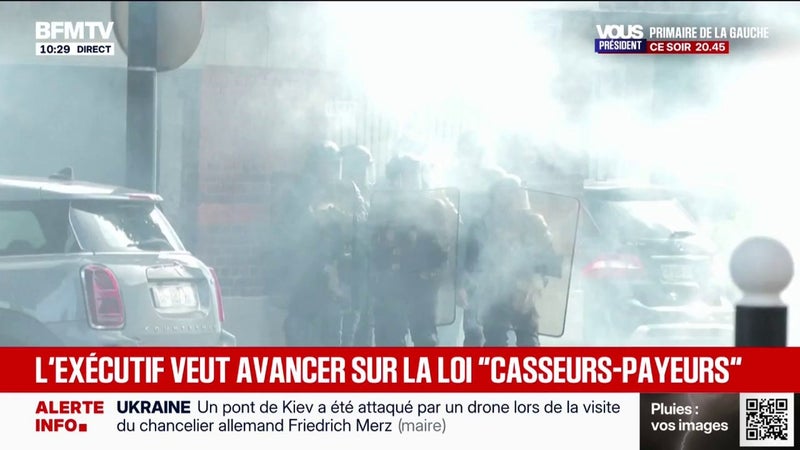 Colère lycéenne: que contient la loi "casseurs-payeurs", examinée au Sénat à la fin du mois?