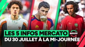 Rodri, Akliouche, Bouaddi... les 5 infos mercato du 30 juillet à la mi-journée