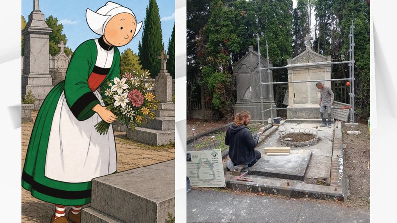 "Il manque 2.500 euros": appel aux dons pour aider à la restauration de la tombe oubliée du dessinateur de Bécassine