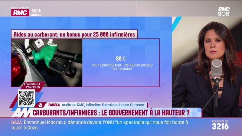 Aides au carburant pour les infirmiers : le gouvernement a-t-il répondu à leurs revendications ?
