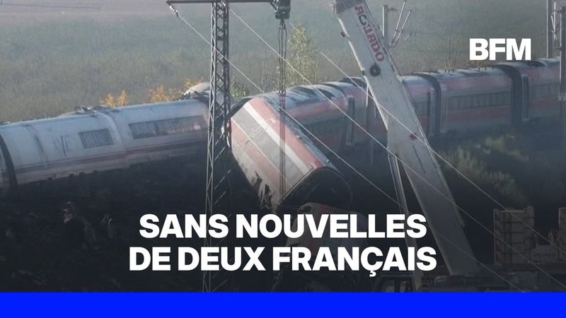 INFO BFMTV - Collision de trains en Espagne: deux Français portés disparus