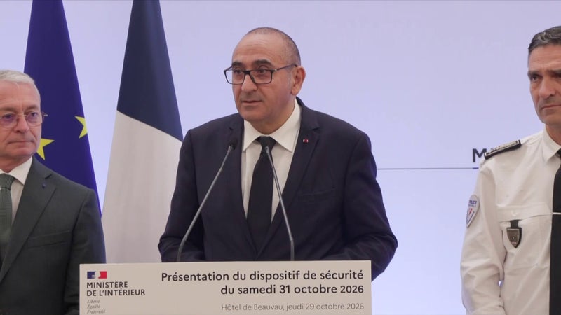 Mobilisation du 31 octobre: Laurent Nuñez annonce 70.000 membres des forces de l'ordre déployés sur l'ensemble du territoire