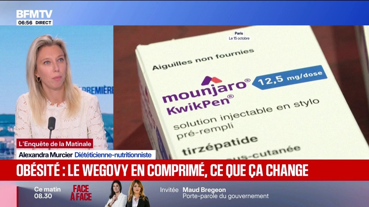 Image accompanying L'ENQUÊTE DE LA MATINALE - Modalités de prescription, effets secondaires: quels sont les risques du traitement anti-obésité Wegovy, from BFM